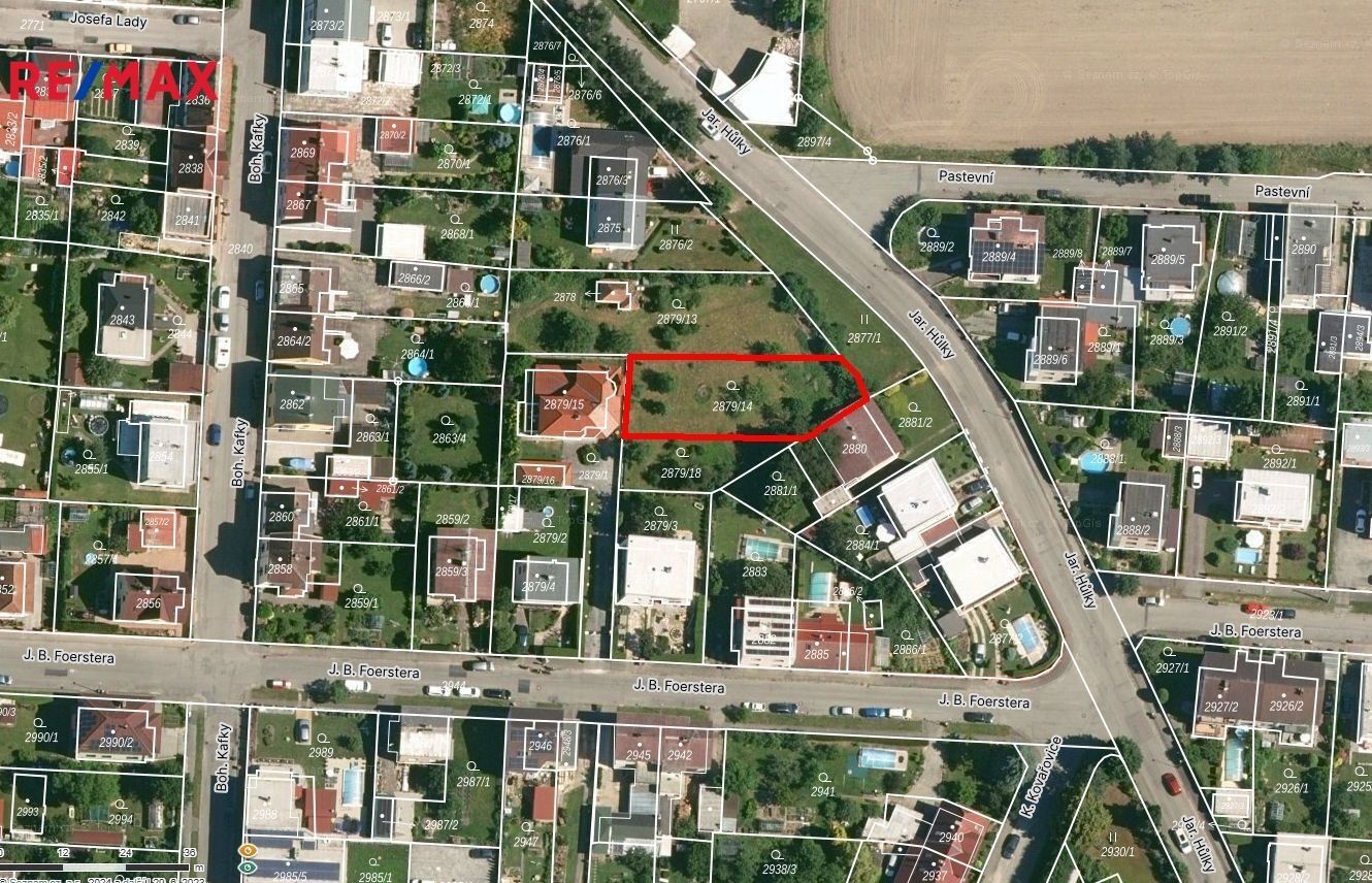 Pozemky pro bydlení, České Budějovice, 650 m²