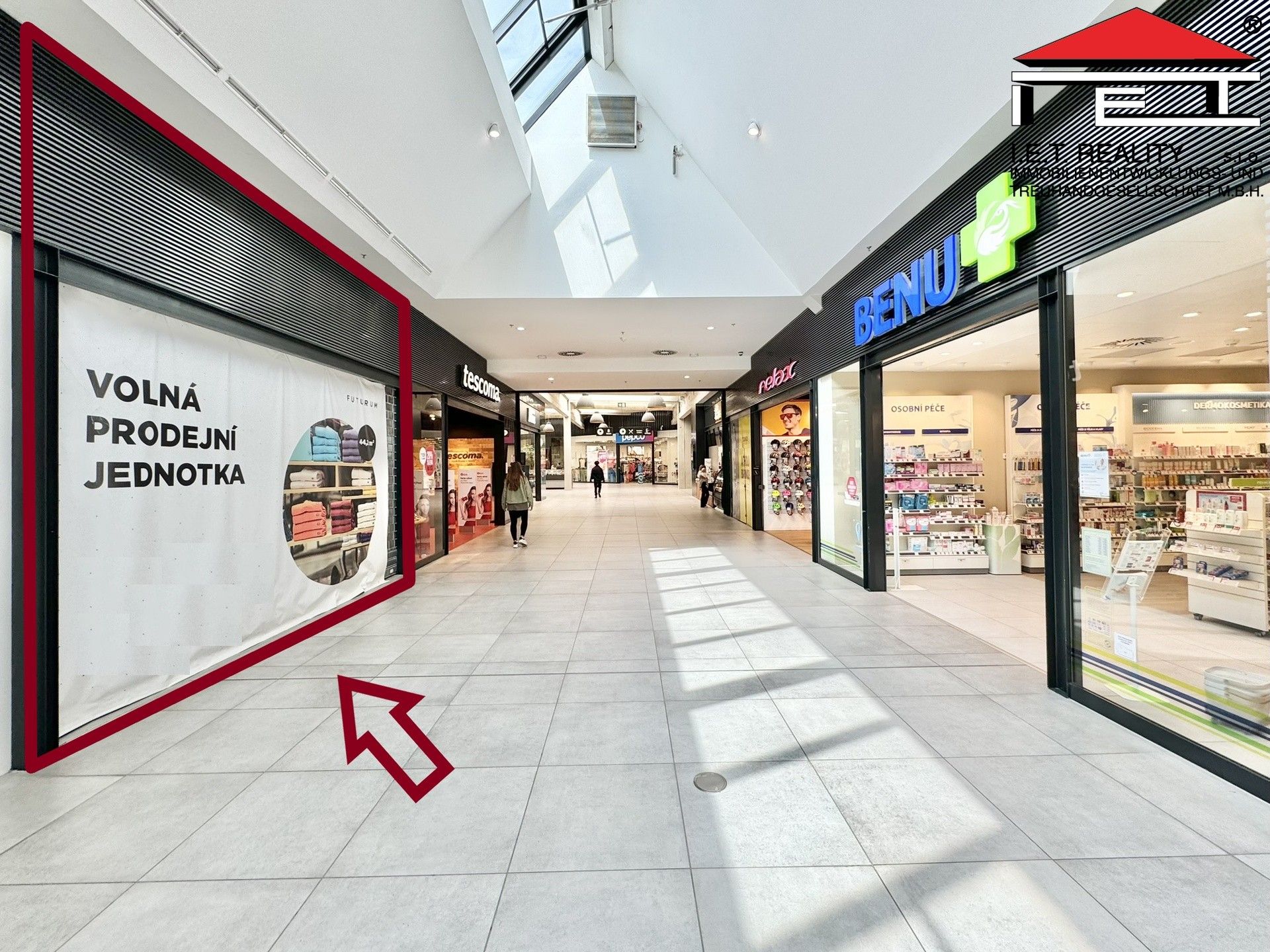 Pronájem obchodní prostory - Vídeňská, Brno, 35 m²