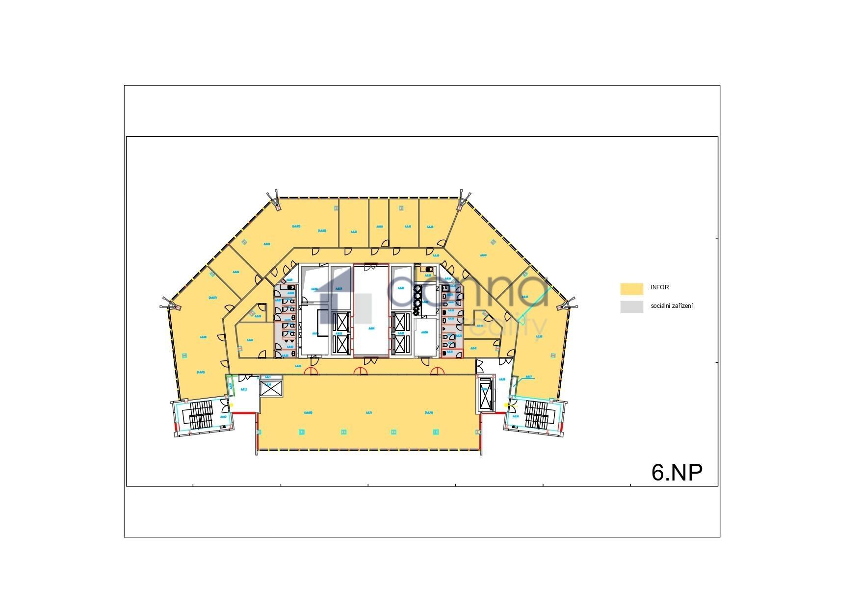 Pronájem kancelář - Na strži, Praha, 950 m²