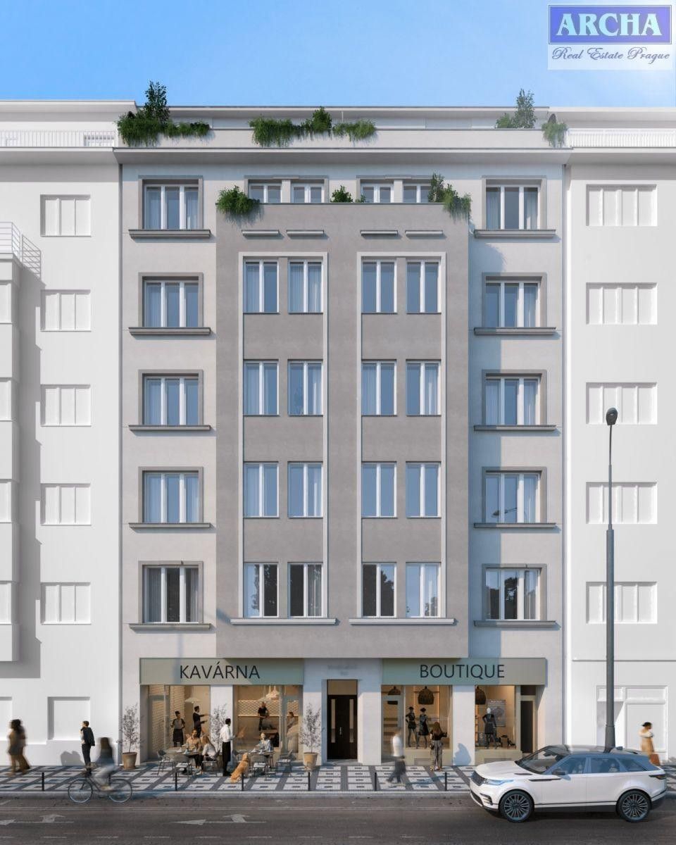 2+kk, Vinohradská, Praha, 47 m²