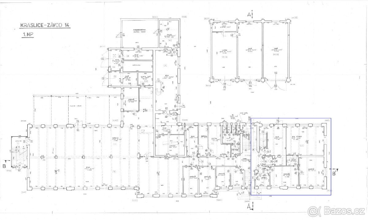 Pronájem kancelář - Kraslice, 358 01, 130 m²