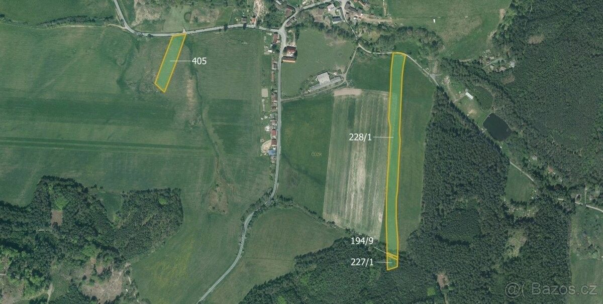 Zemědělské pozemky, Rokycany, 337 01, 44 656 m²