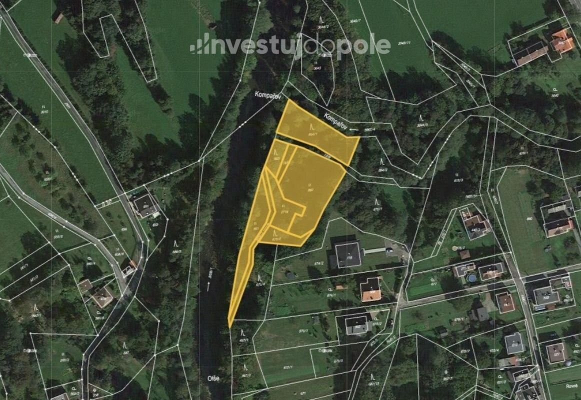 Prodej louka - Hrádek nad Olší, 739 97, 4 370 m²