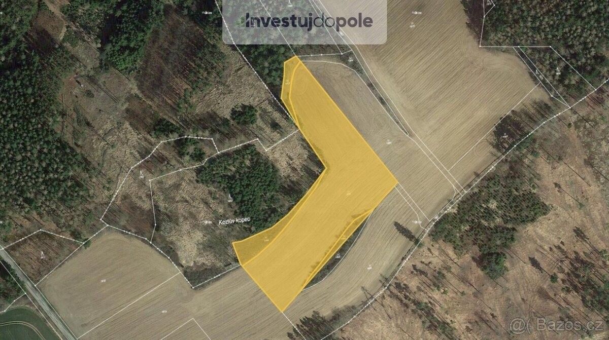 Prodej louka - Načeradec, 257 08, 13 670 m²