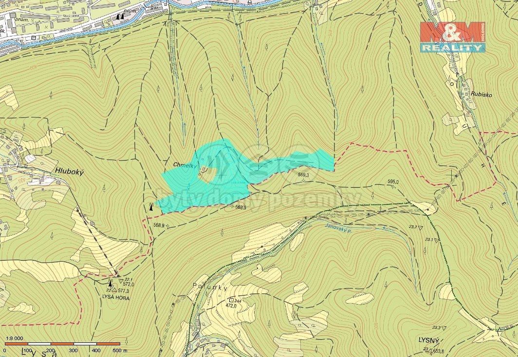 Prodej louka - Vsetín, 755 01, 103 955 m²