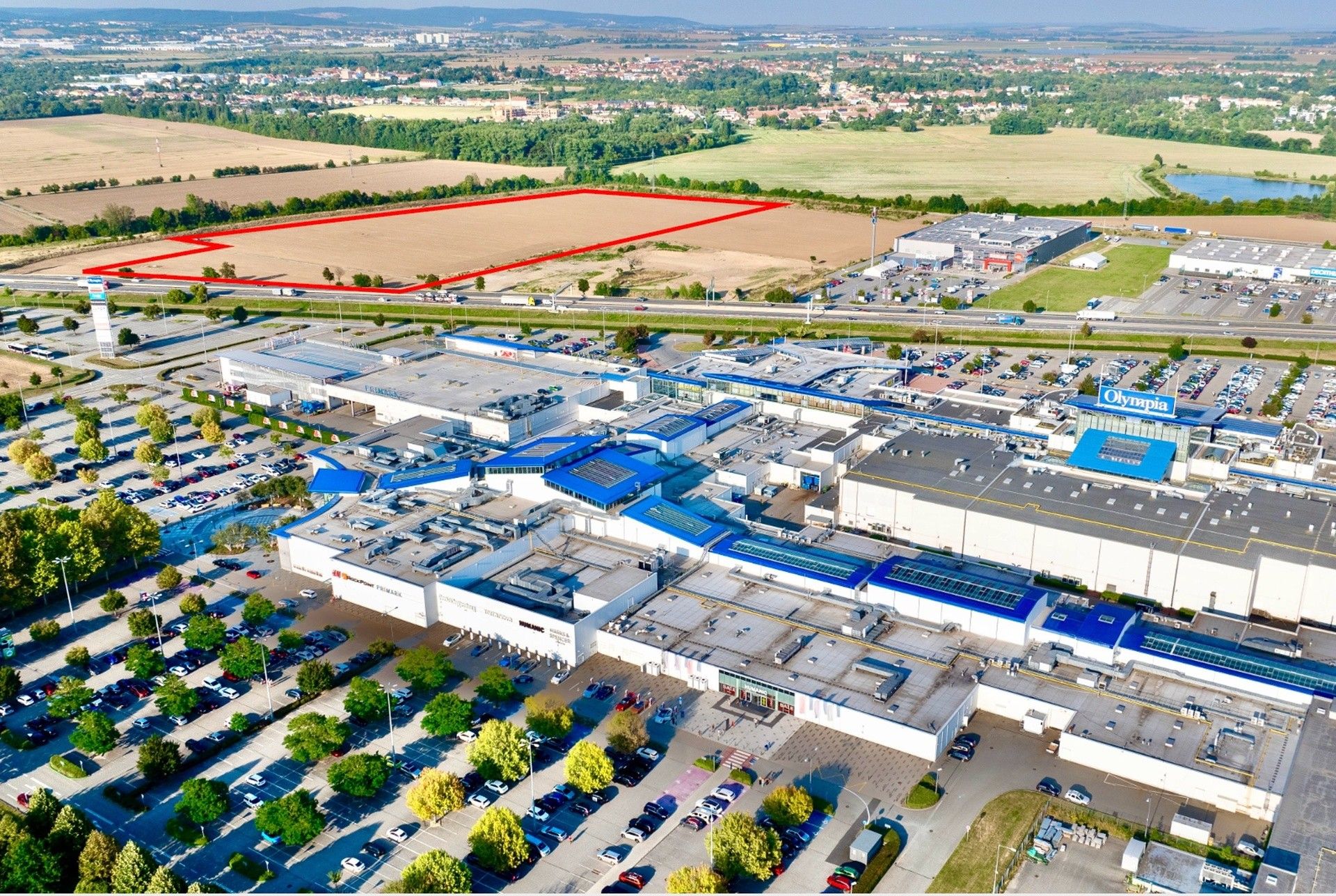 Komerční pozemky, Brno