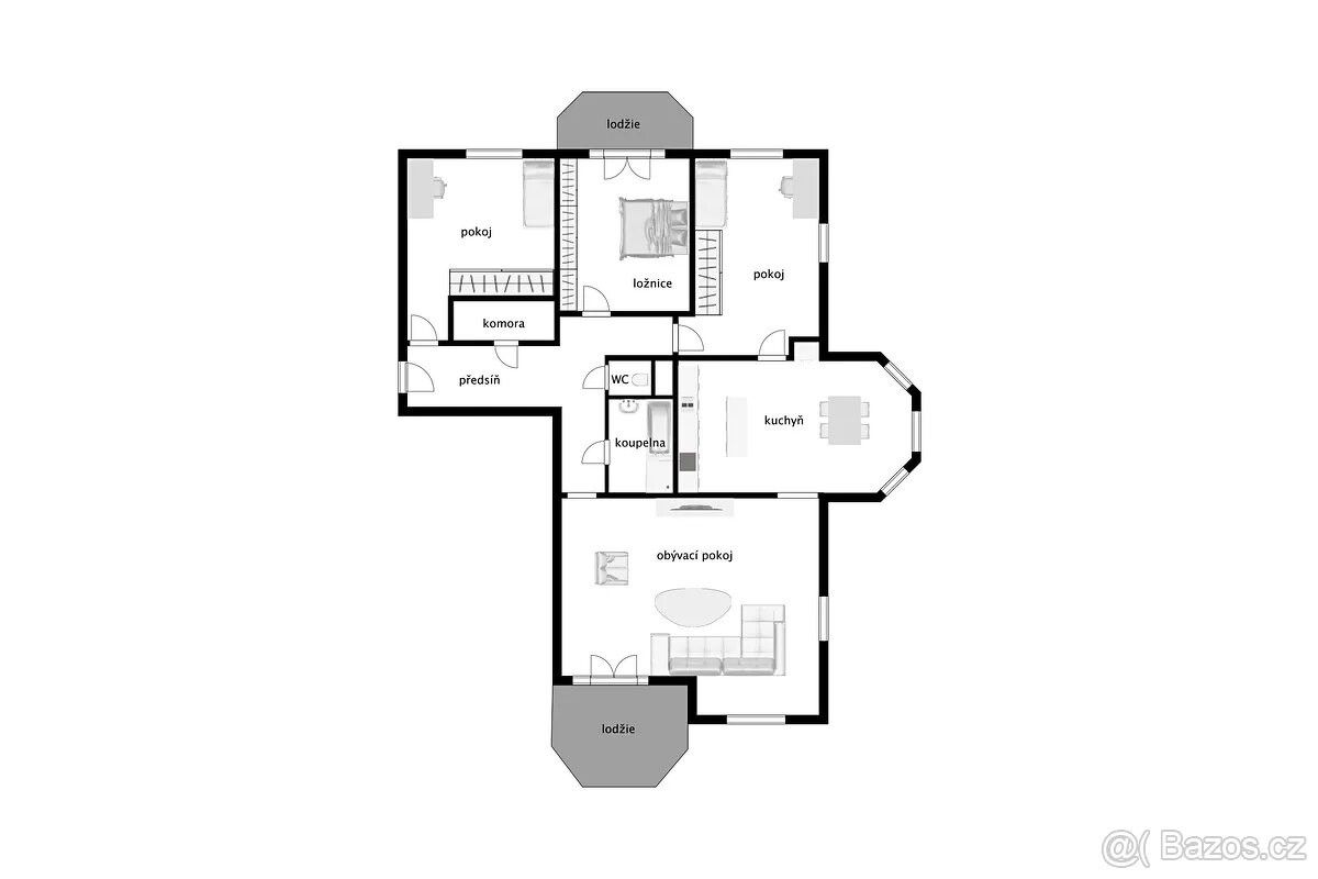 Prodej byt - Praha-západ, 252 50, 120 m²