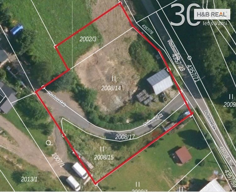 Pozemky pro bydlení, Karolinka, 2 005 m²