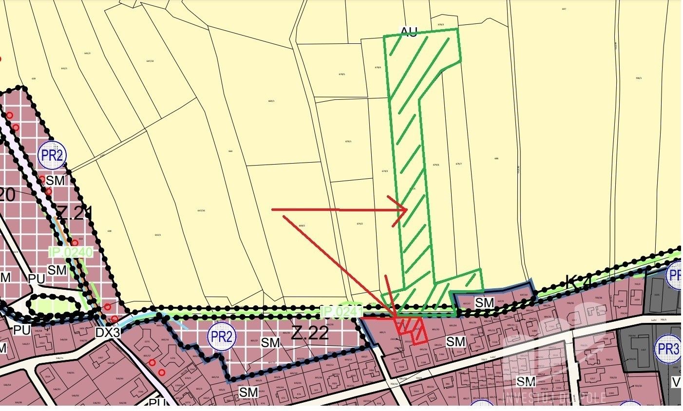 Prodej pozemek pro bydlení - Lišov, 706 m²