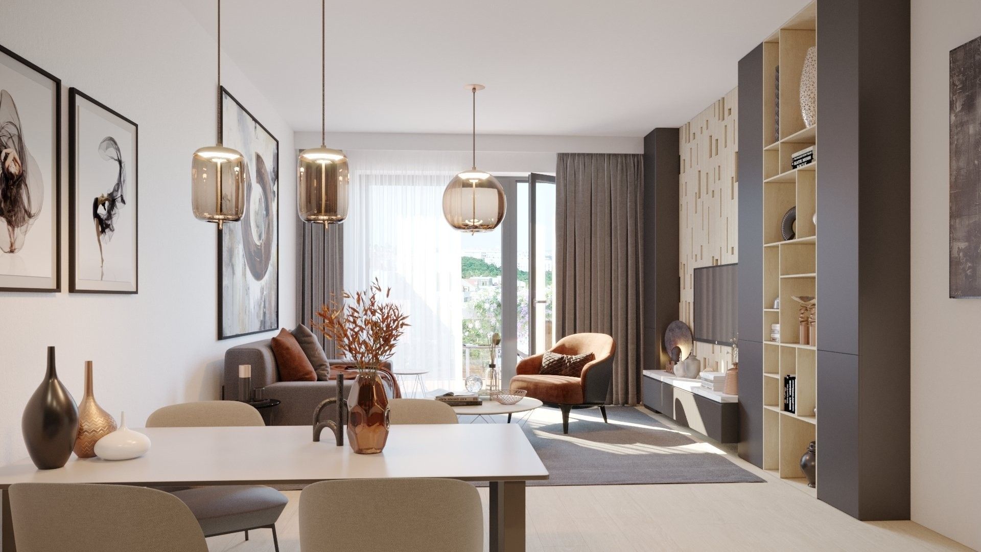 3+kk, Na vysoké I, Praha, 101 m²