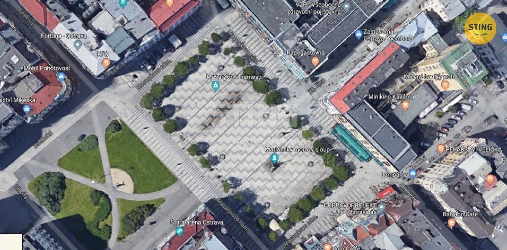 Obchodní prostory, Masarykovo náměstí, Ostrava, 20 m²