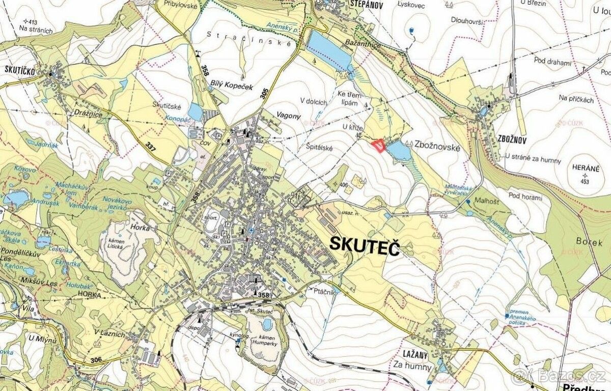 Prodej pozemek - Skuteč, 539 73, 5 005 m²