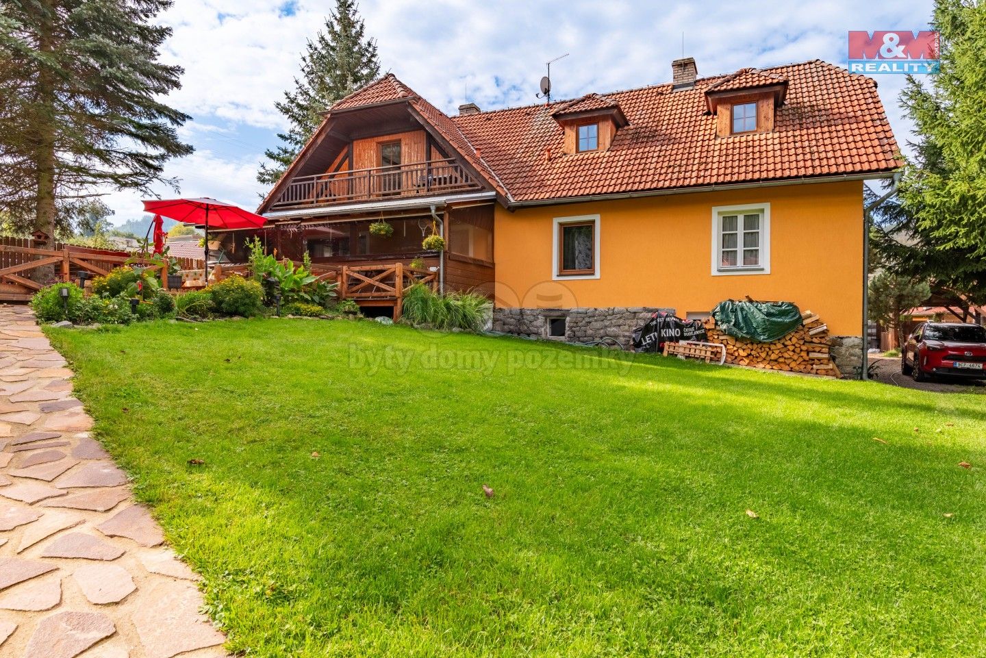 Ubytovací zařízení, U Stromovky, Český Krumlov, 400 m²