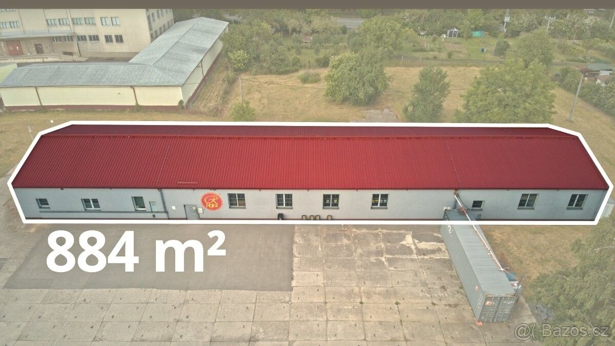 Pronájem sklad - Uherské Hradiště, 686 01, 884 m²