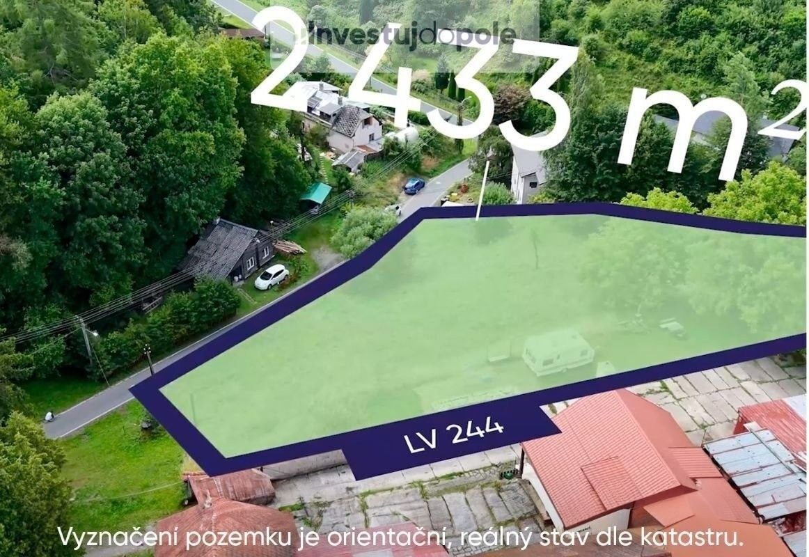 Prodej pozemek pro bydlení - Jestřebí, 2 433 m²
