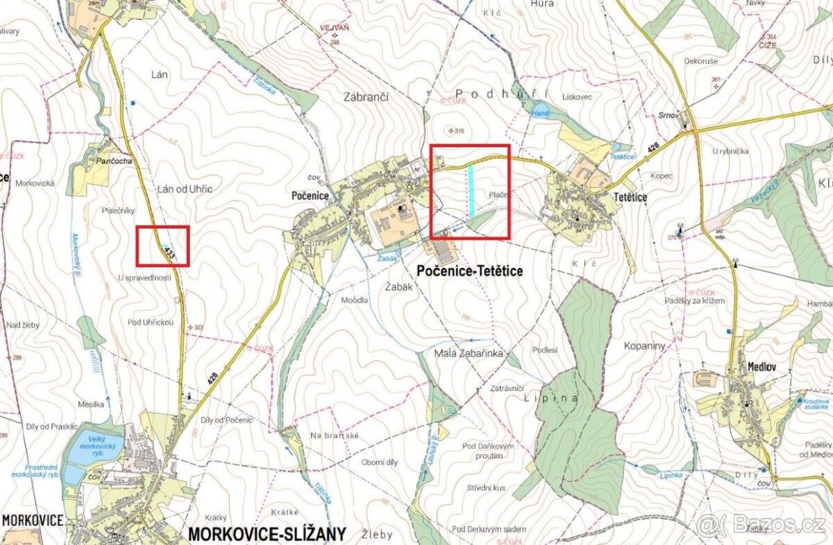 Zemědělské pozemky, Morkovice-Slížany, 768 33, 5 140 m²