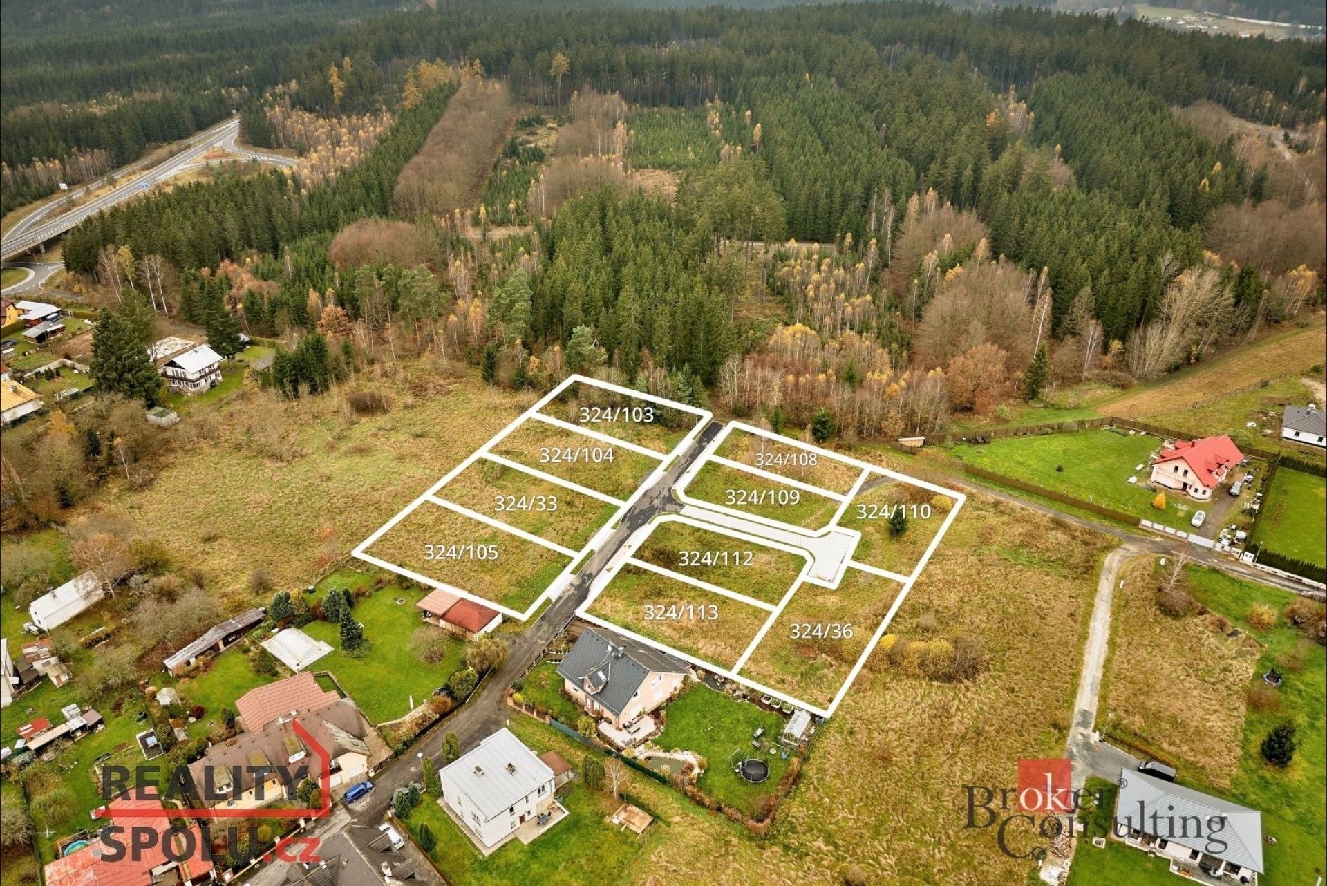 Pozemky pro bydlení, Klimentov, Velká Hleďsebe