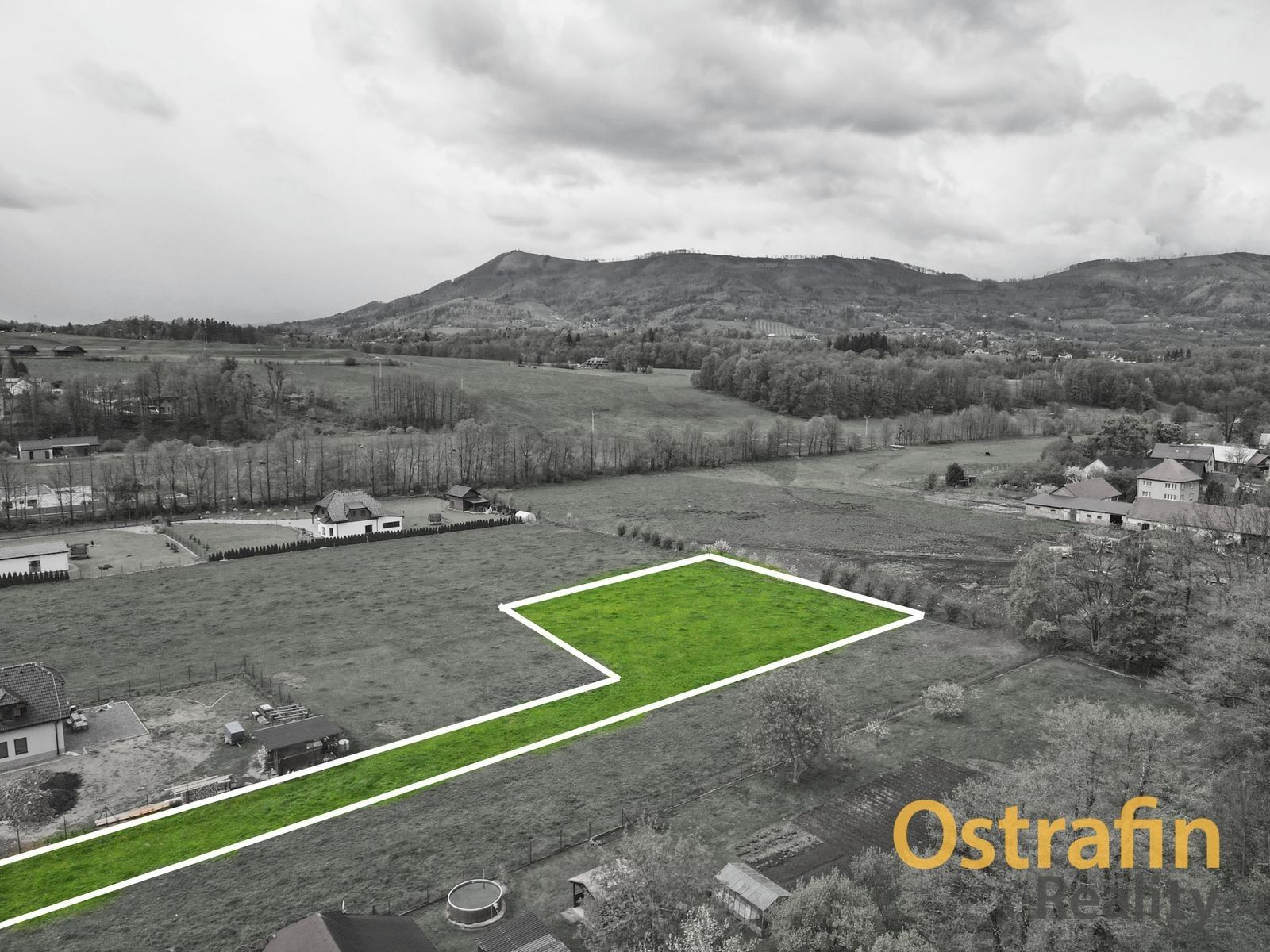 Prodej pozemek pro bydlení - Ostravice, 1 357 m²