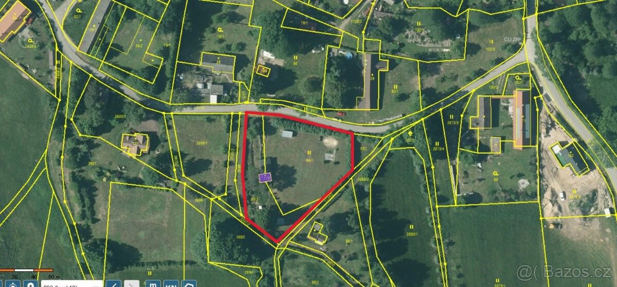 Prodej pozemek pro bydlení - Nová Bystřice, 378 33, 2 714 m²