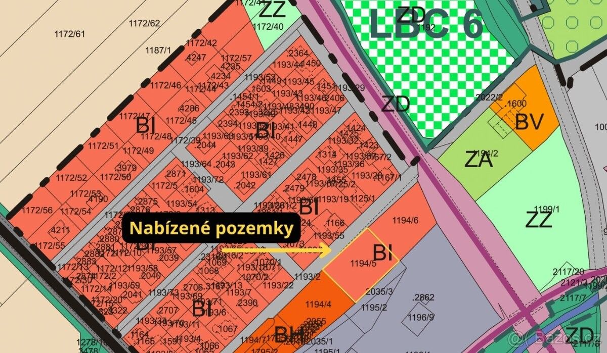 Prodej pozemek pro bydlení - Čáslav, 286 01, 951 m²