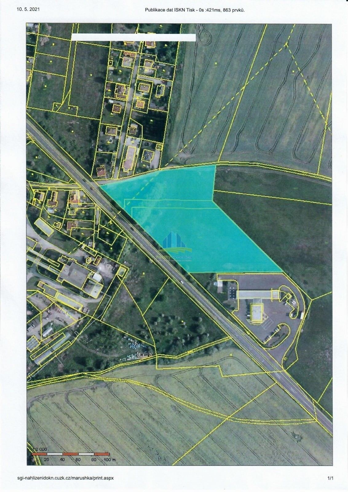 Prodej komerční pozemek - Horní Lomany, Františkovy Lázně, 16 056 m²