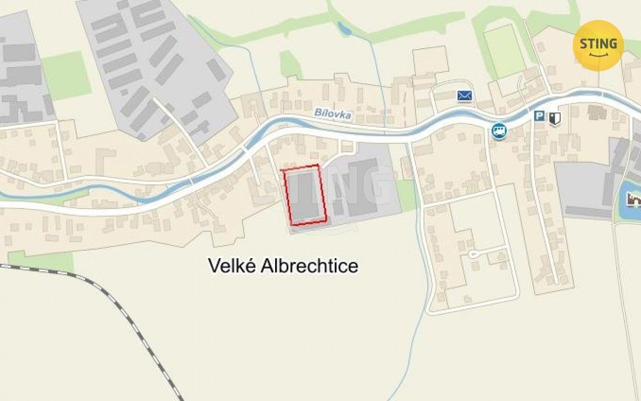 Pronájem sklad - Velké Albrechtice, 908 m²