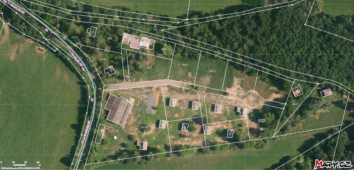 Pozemky pro bydlení, Křeničná, Chotilsko