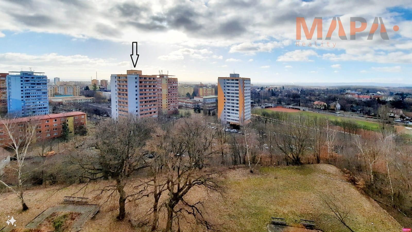 1+kk, Seifertova, Chomutov, 22 m²