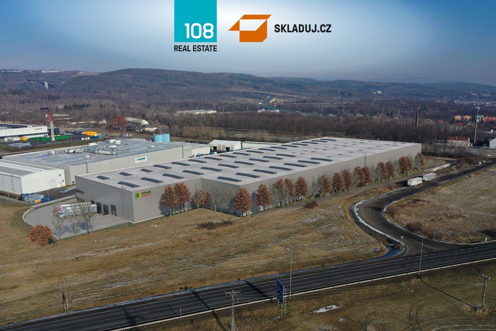 Sklady, náměstí 1. Máje, Chomutov, 10 000 m²