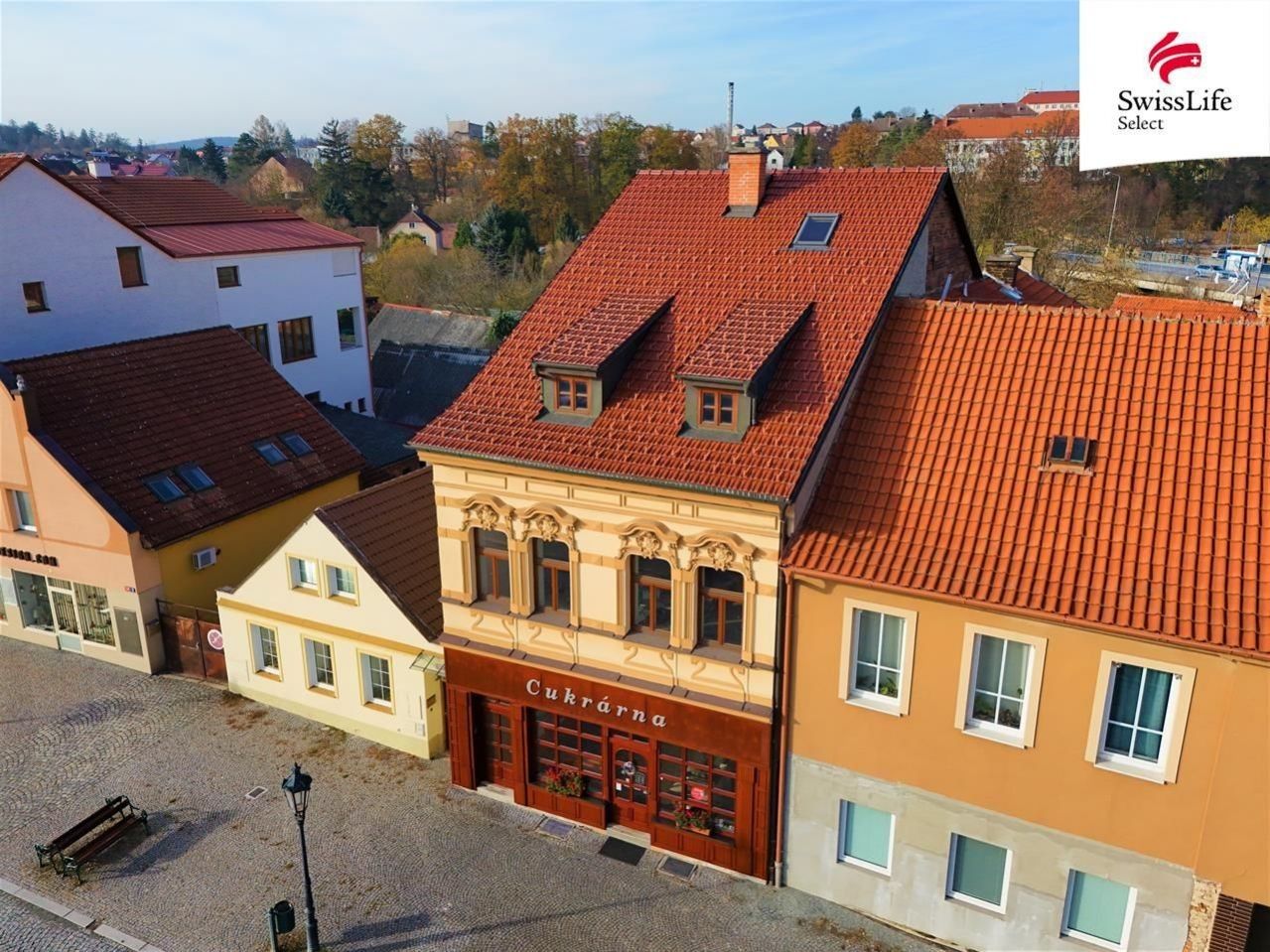 Rodinné domy, Žižkovo nám., Vlašim, 490 m²