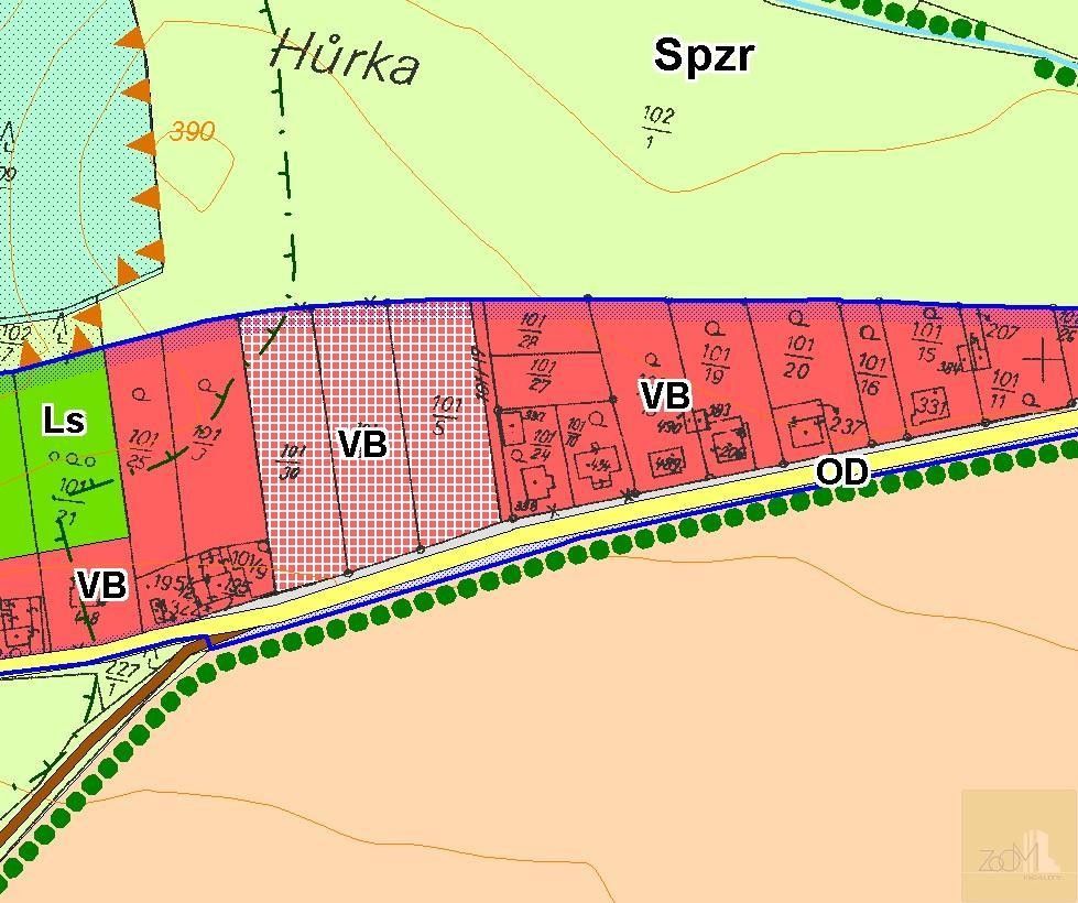 Prodej pozemek pro bydlení - Úhonice, 252 18, 1 046 m²