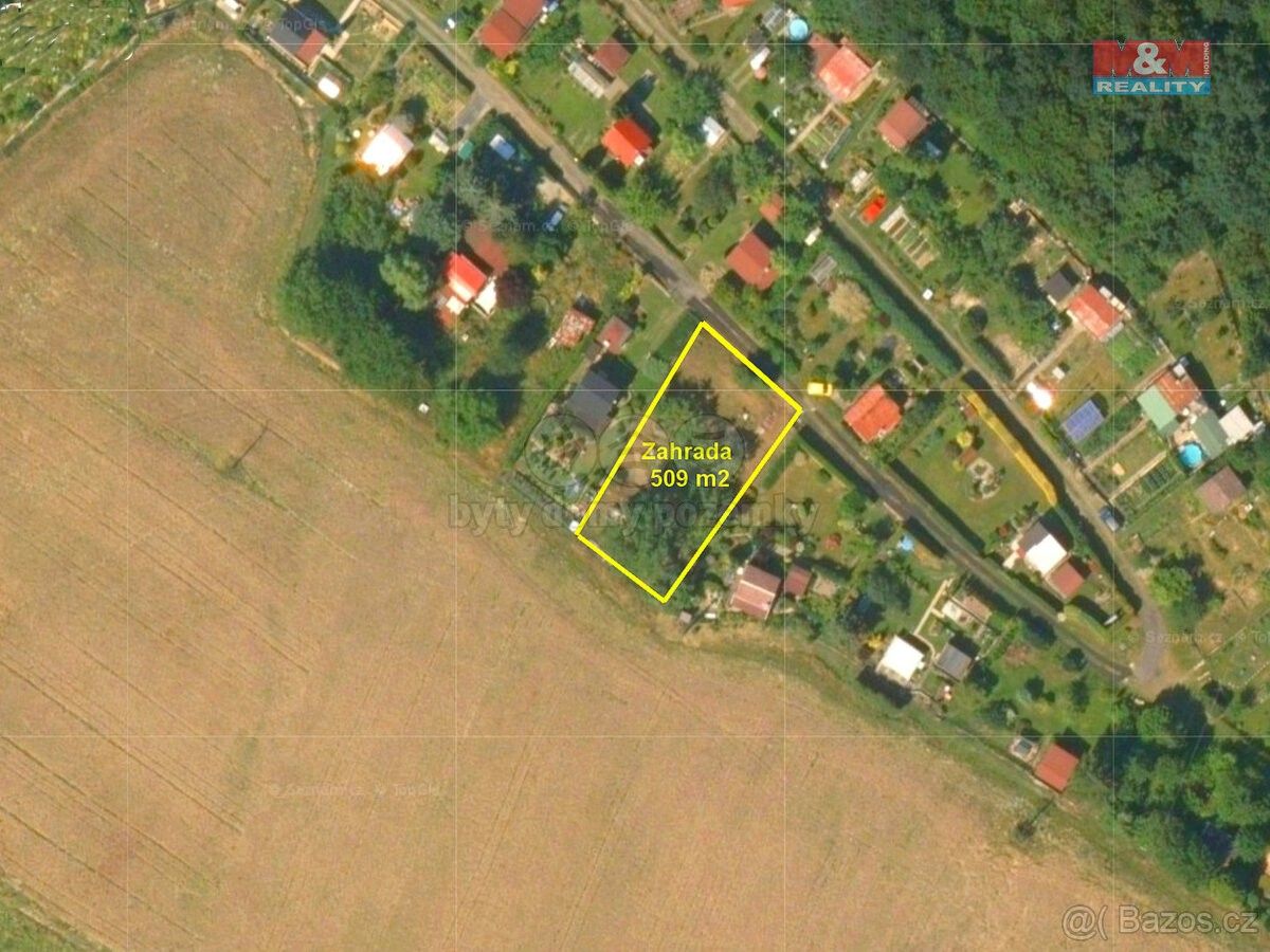 Prodej zahrada - Děčín, 405 02, 509 m²