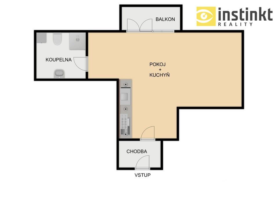 Pronájem byt 1+kk - Belvederská, Železná Ruda, 54 m²