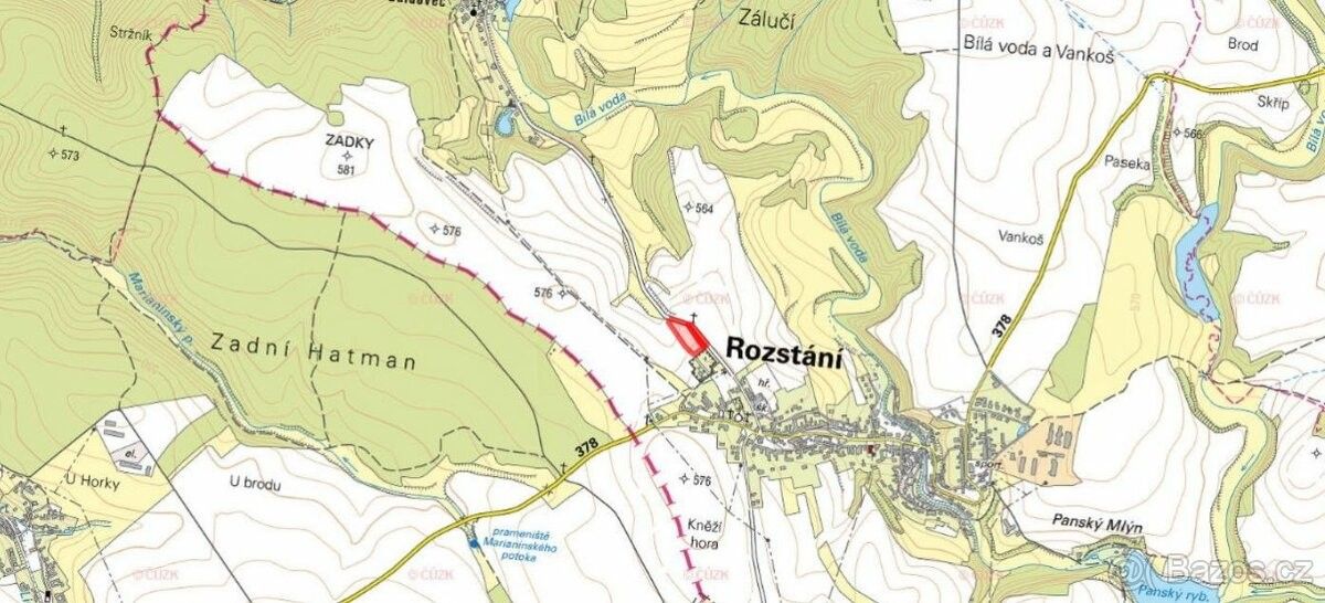 Prodej zemědělský pozemek - Rozstání, 798 62, 8 772 m²