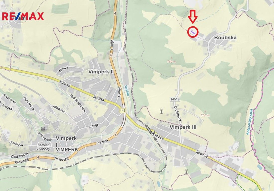 Sklady, Boubská, Vimperk, 182 m²