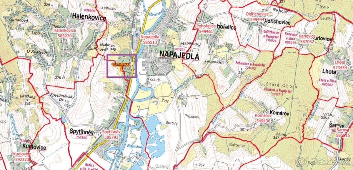 Pozemky pro bydlení, Napajedla, 763 61