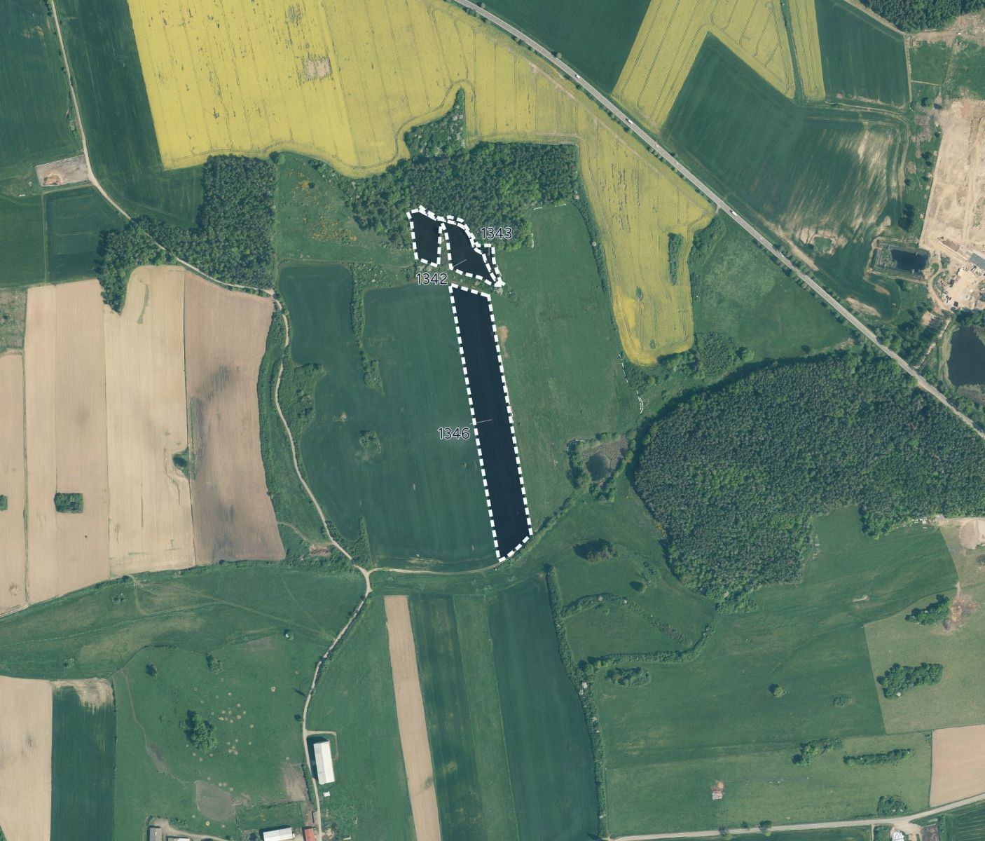 Zemědělské pozemky, Králova Lhota