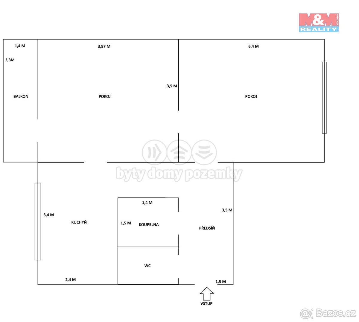 2+1, Třinec, 739 61, 57 m²