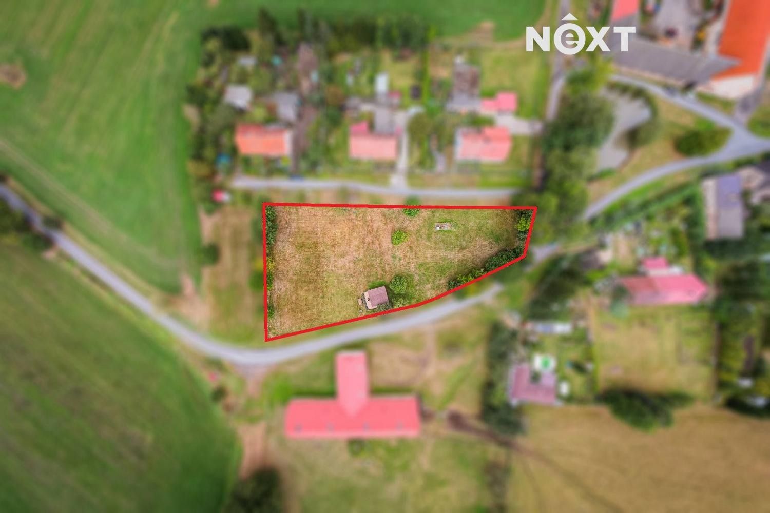 Prodej pozemek pro bydlení - Nový Dvůr, Bor, 3 499 m²