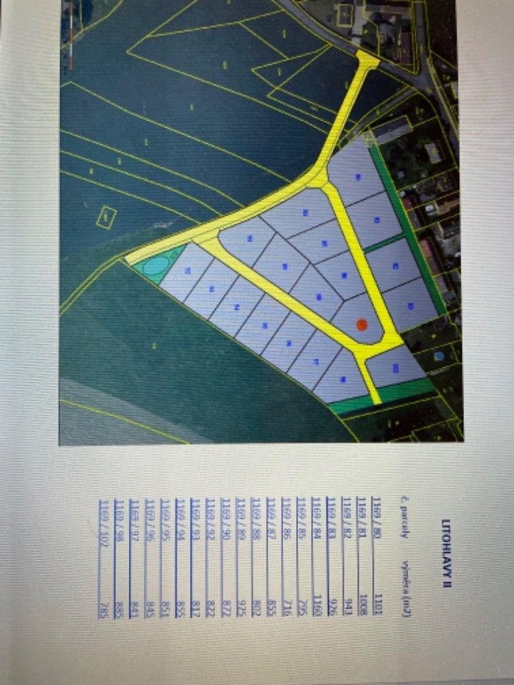 Prodej pozemek pro bydlení - Rokycany, 337 01, 855 m²