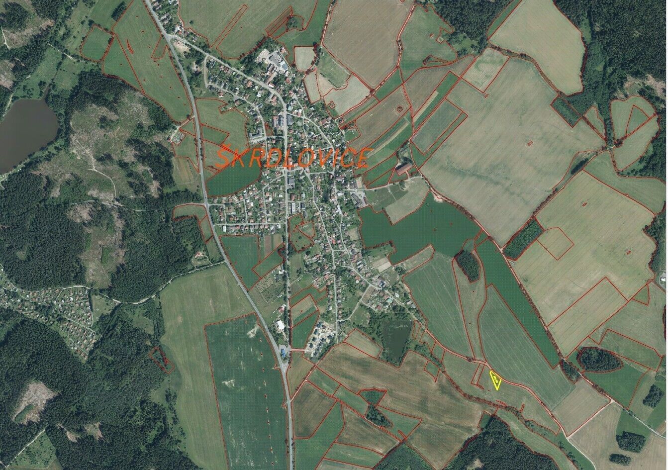 Zemědělské pozemky, Škrdlovice, 1 m²