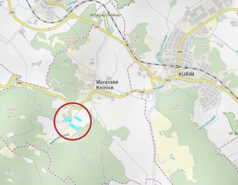 Pozemky pro bydlení, Kuřim, 664 34