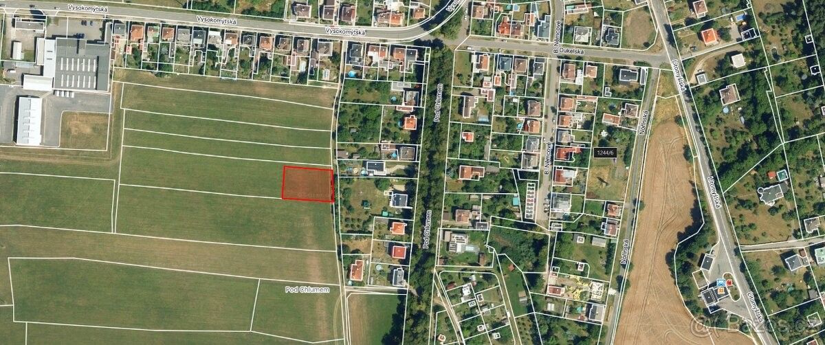 Pozemky pro bydlení, Choceň, 565 01, 1 200 m²