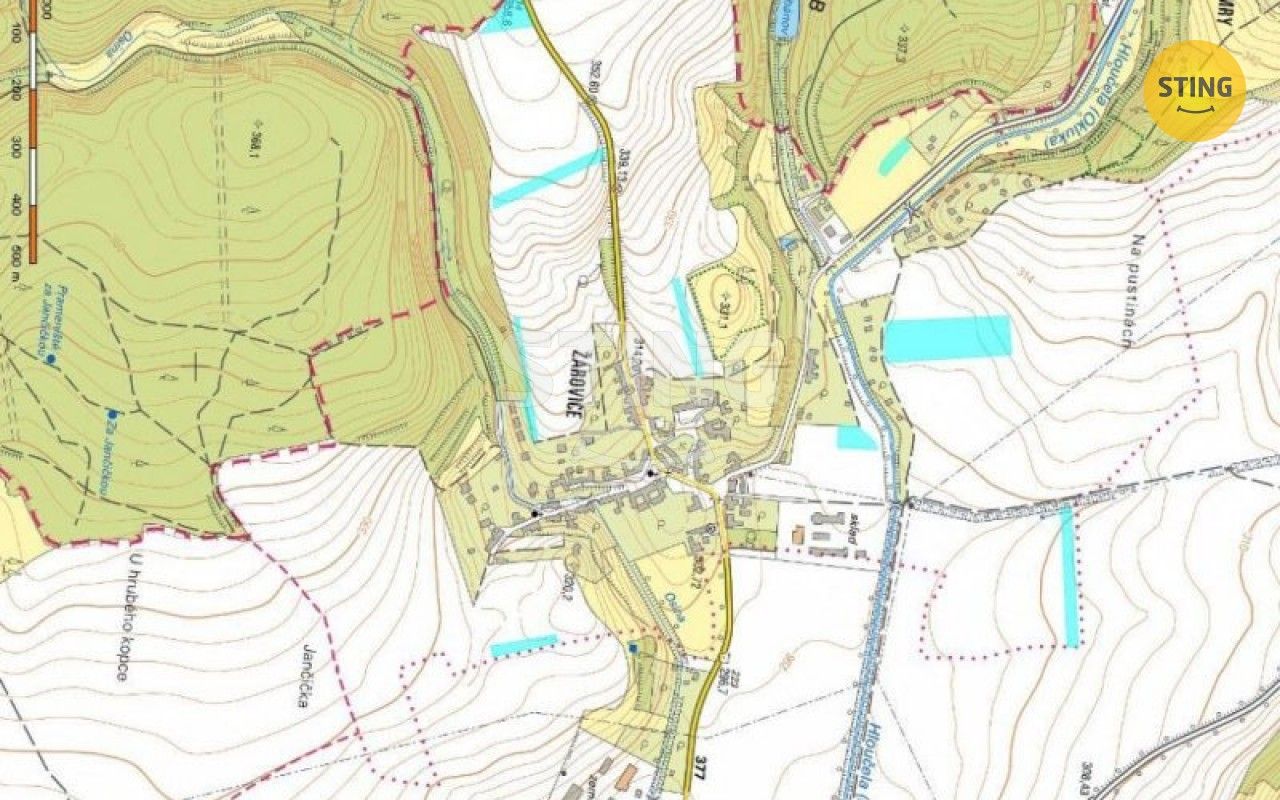 Zemědělské pozemky, Žárovice, Plumlov, 25 258 m²