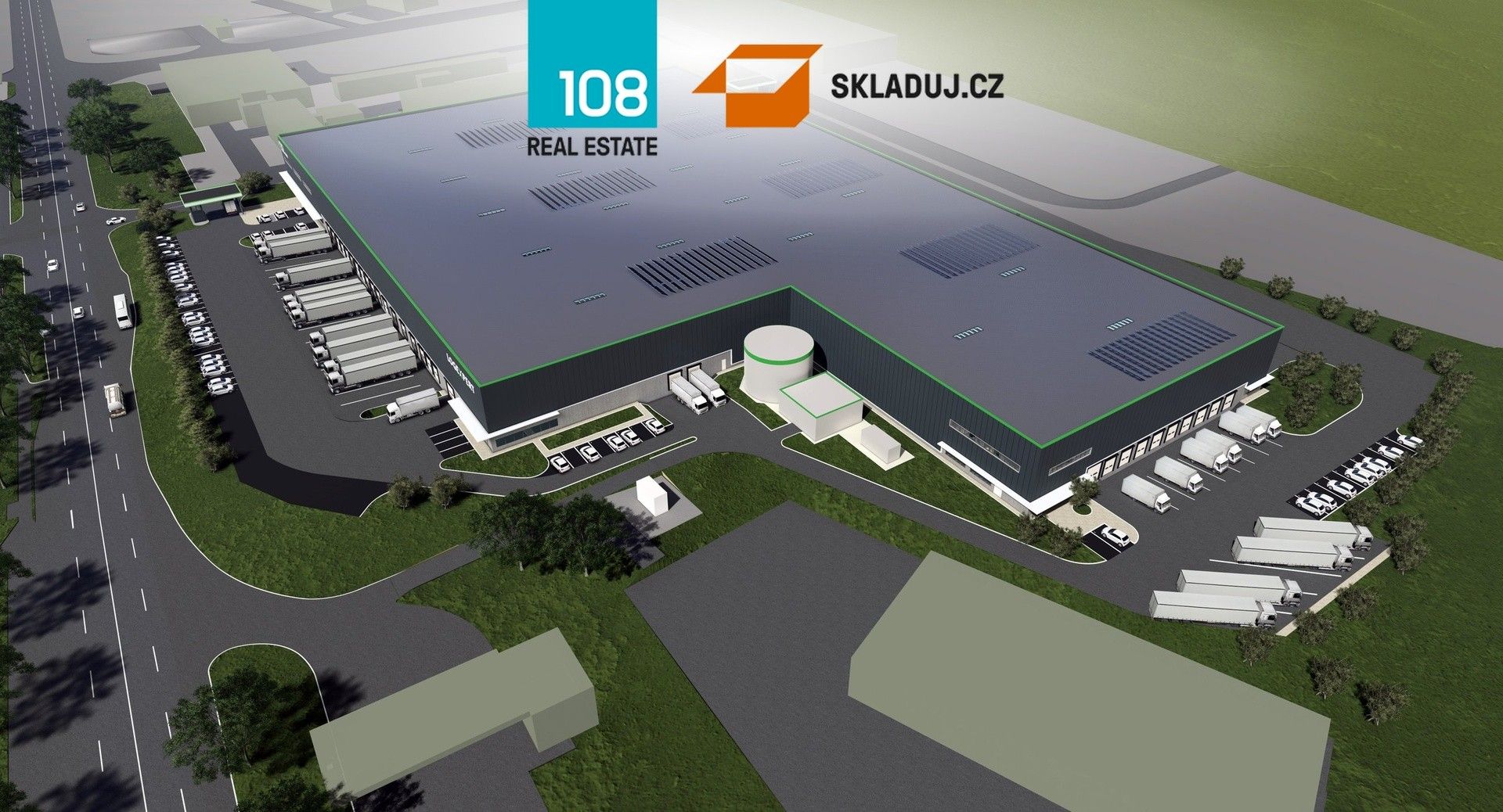 Sklady, Kvítkovická, Napajedla, 22 000 m²