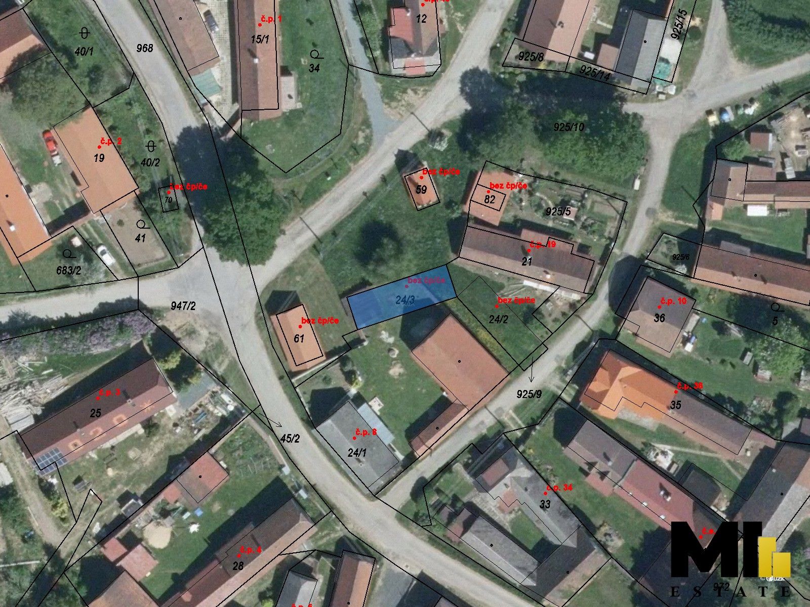 Pozemky pro bydlení, Načeradec, 95 m²