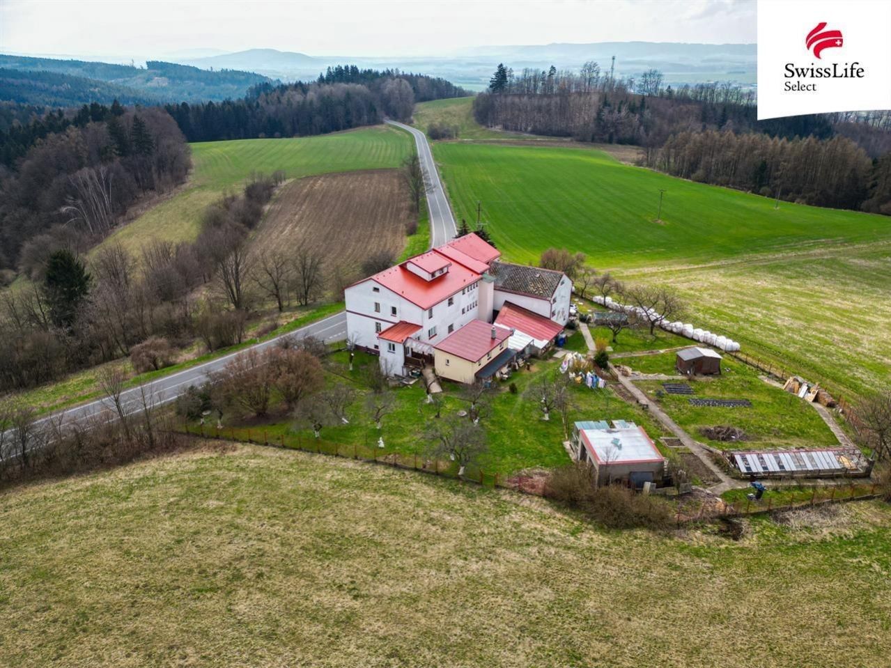 Ubytovací zařízení, Albrechtice, 930 m²