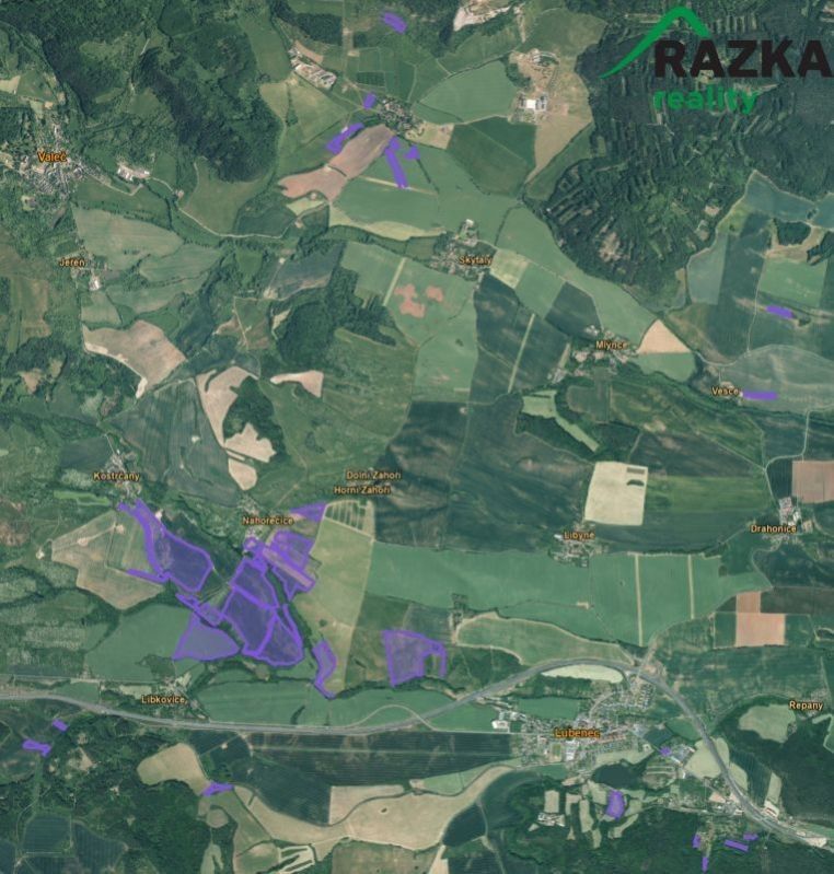 Zemědělské pozemky, Libkovice, Lubenec, 1 070 000 m²