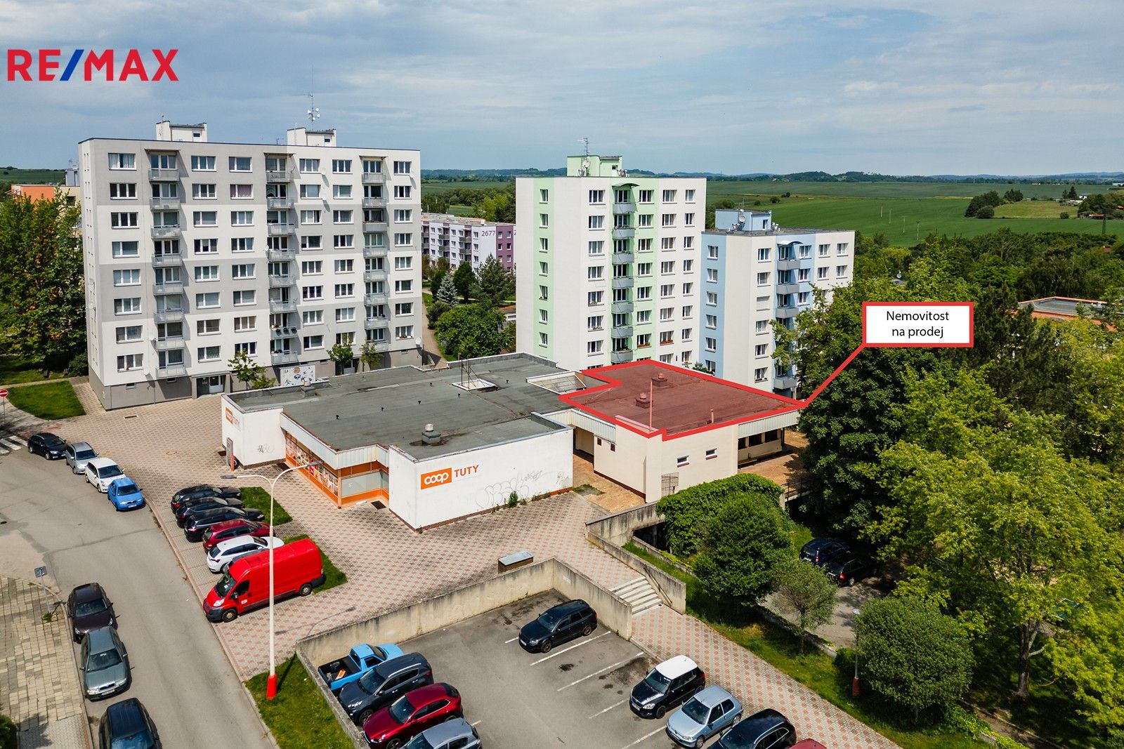 Obchodní prostory, Leskovická, Tábor, 578 m²
