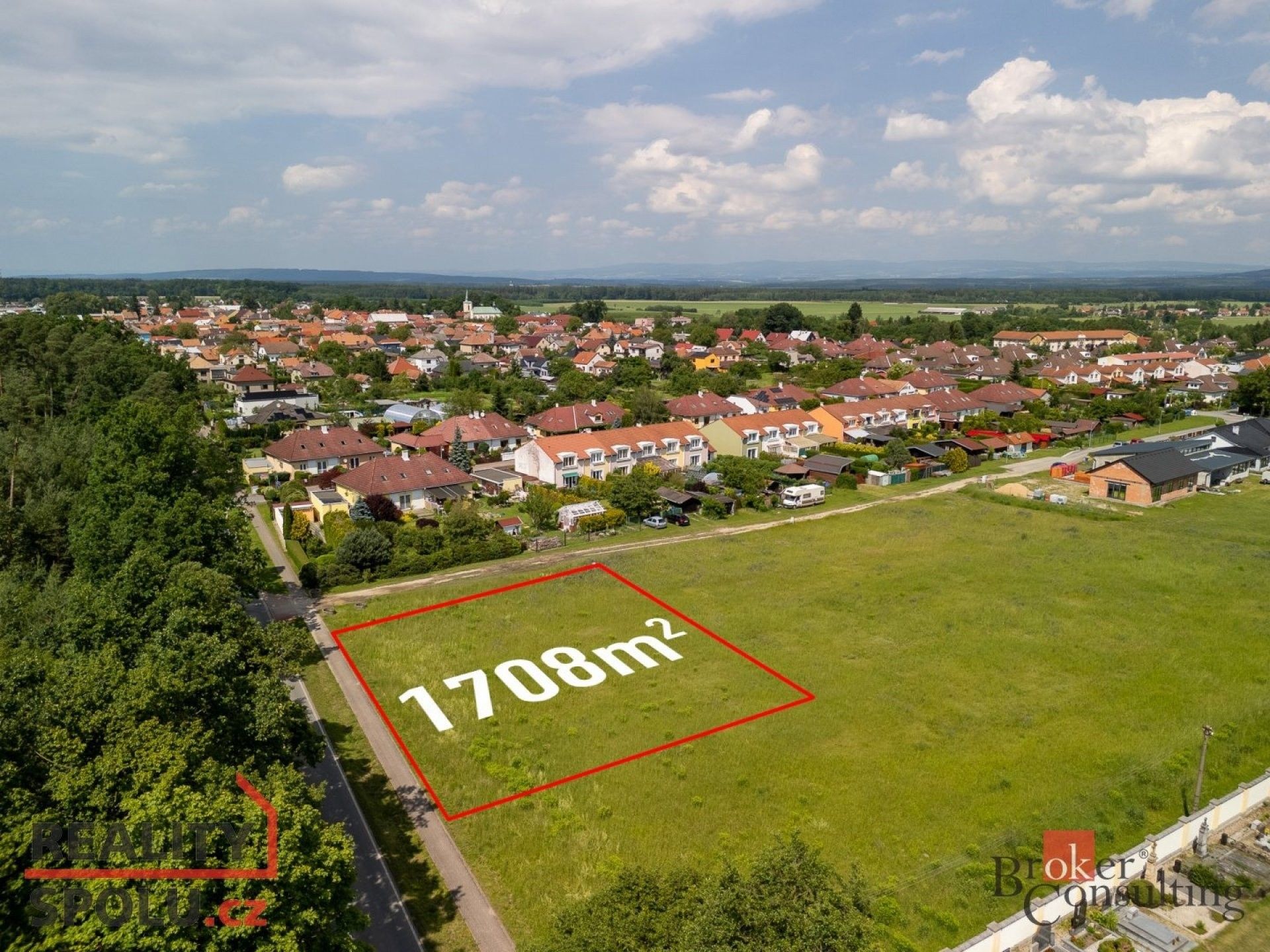 Prodej pozemek pro bydlení - Luční, Horní Jelení, 1 708 m²